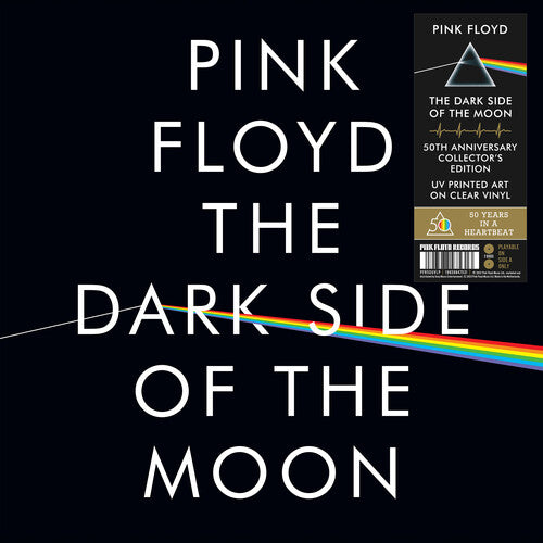 Pink Floyd "The Dark Side of the Moon" [50th Anniverary, 2024 Remaster UV Printed Clear Vinyl, Collector's Edition]