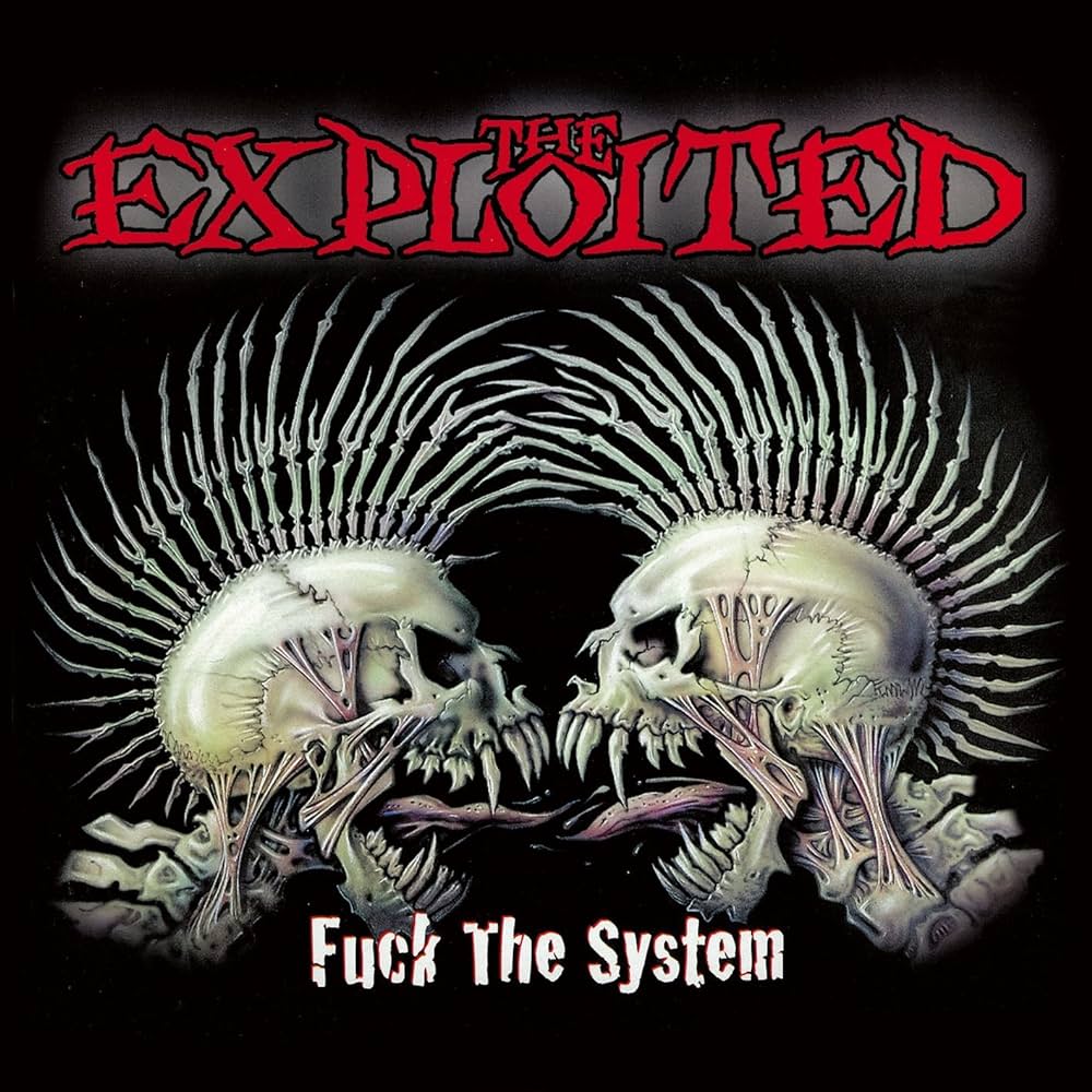 Exploited, The "Fuck the System" [Clear w/ Red & Black Splatter Vinyl] 2LP