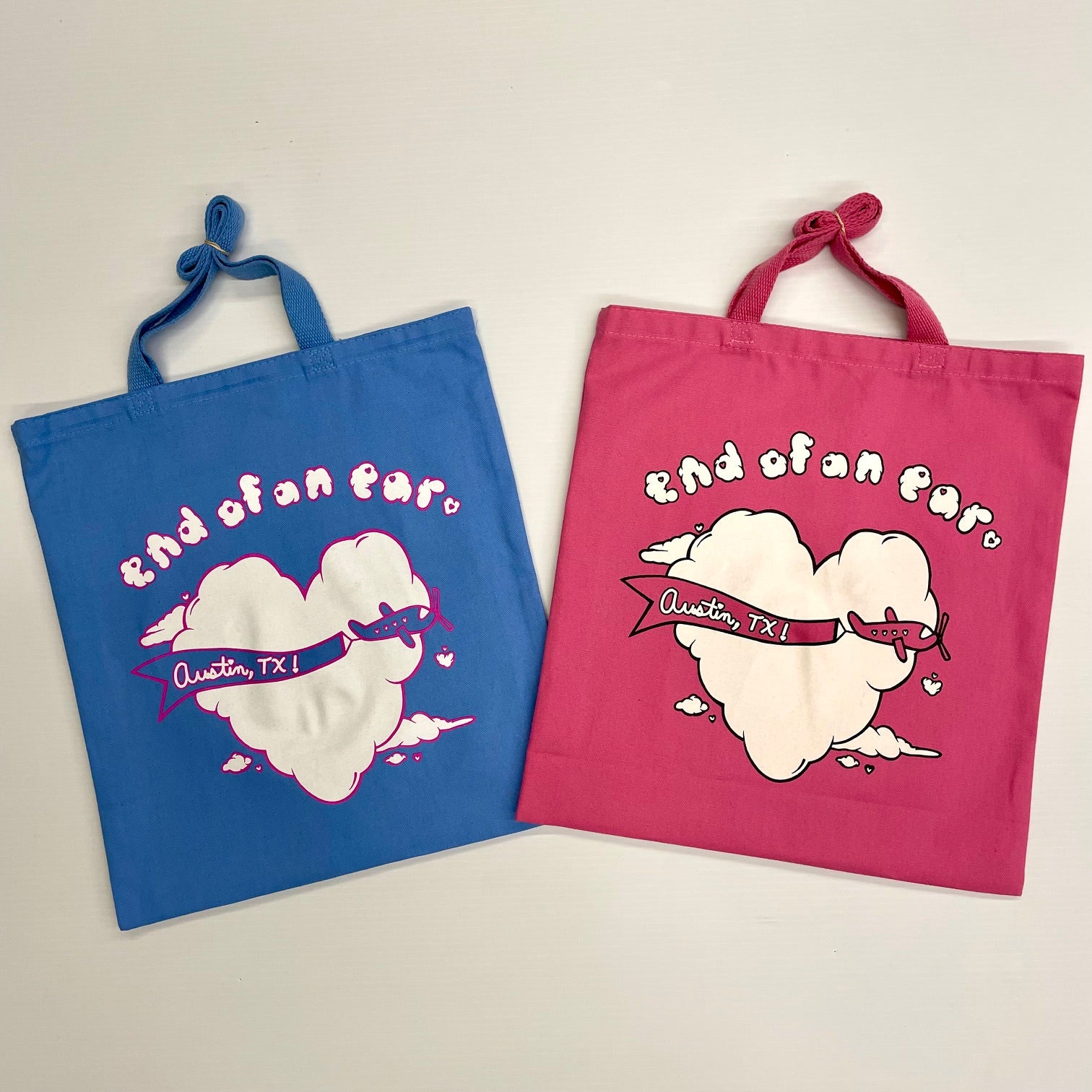 END OF AN EAR Valentine's Day Tote Bag
