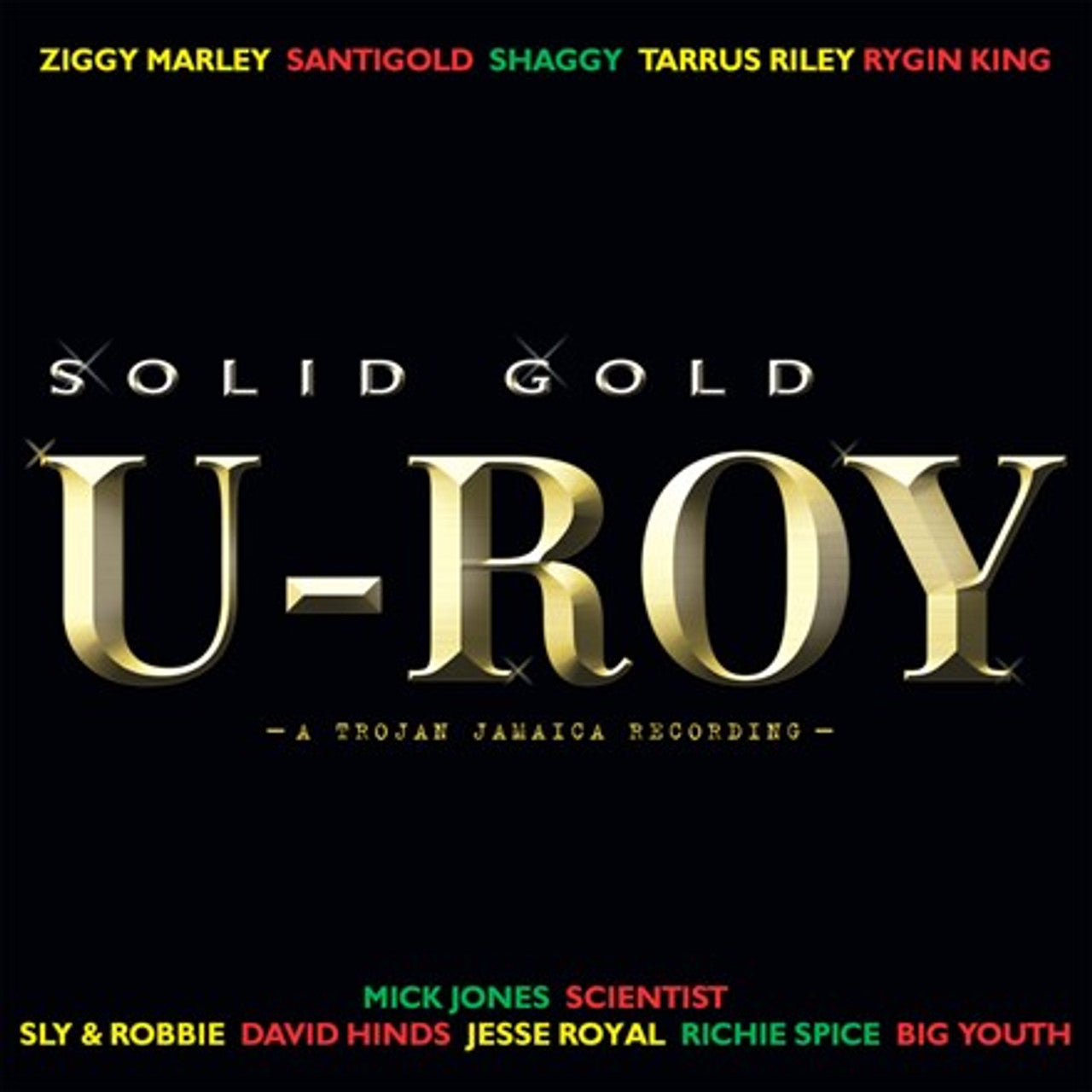 Solid Gold (Exclusive Gold Vinyl) - U-Roy (2LP) - VP Reggae