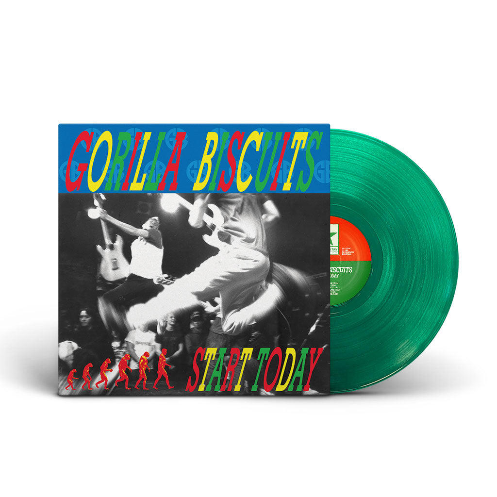 Gorilla Biscuits "Start Today" (GREEN VARIANT)