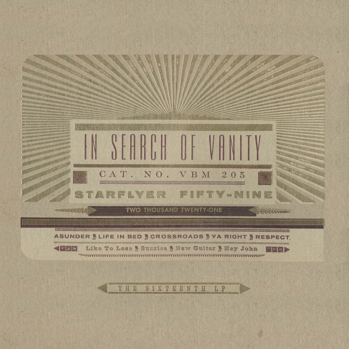 Starflyer 59 "In Search Of Vanity"