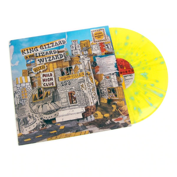 King Gizzard  & the Lizard Wizard "Sketches Of Brunswick East" (Feat. Mild High Club) *YELLOW/BLUE*