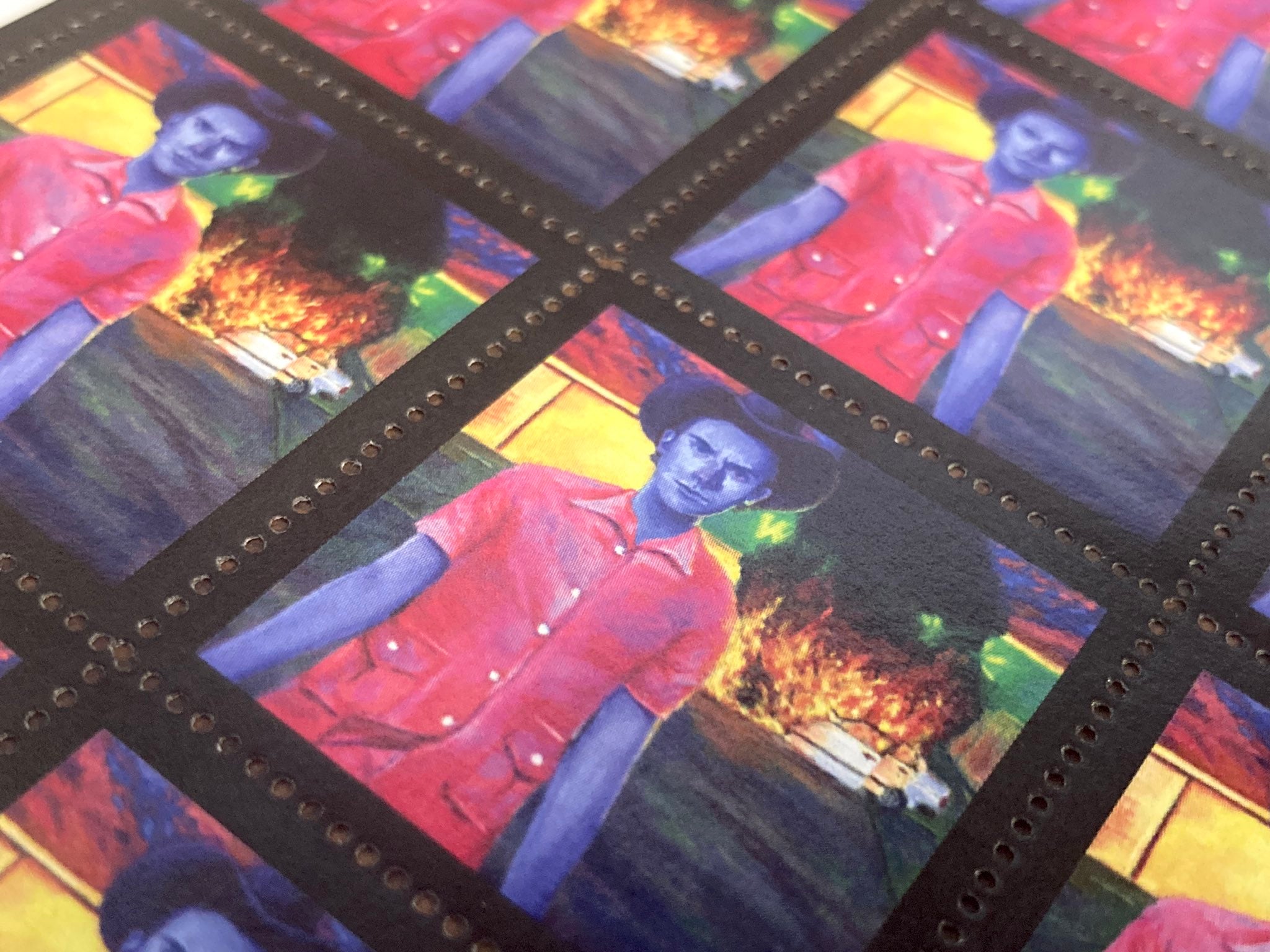 Hayden Pedigo Stamp Sheet