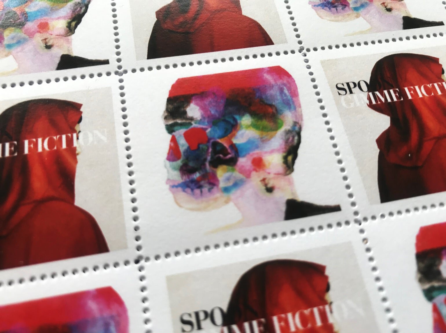 Spoon Stamp Sheet