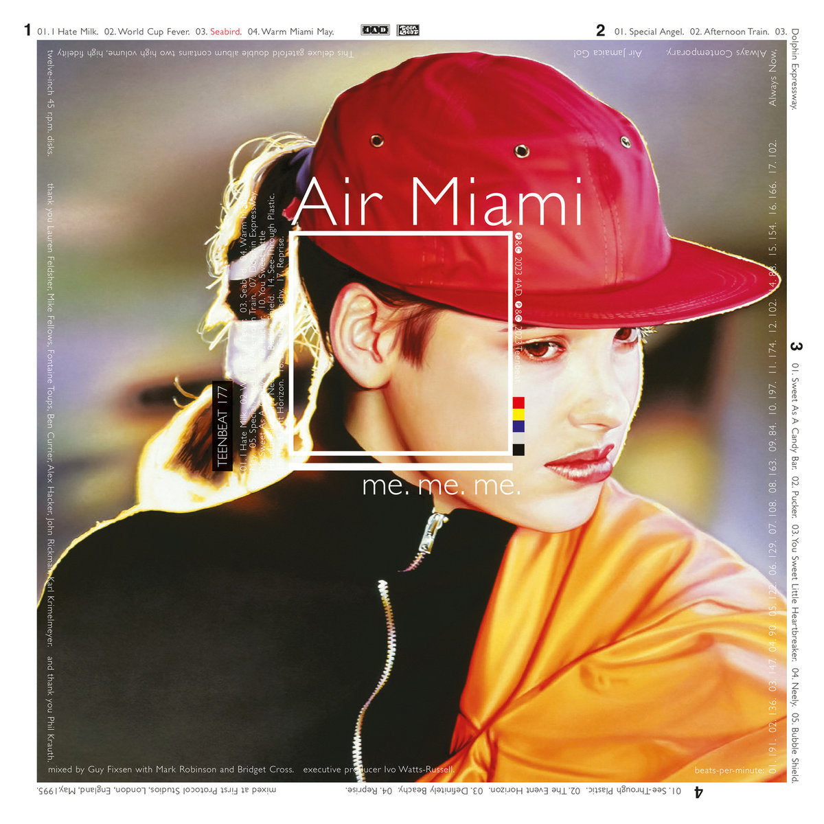 Air Miami "Me. Me. Me" [Deluxe Remaster, Orange & Blue Vinyl] 2LP