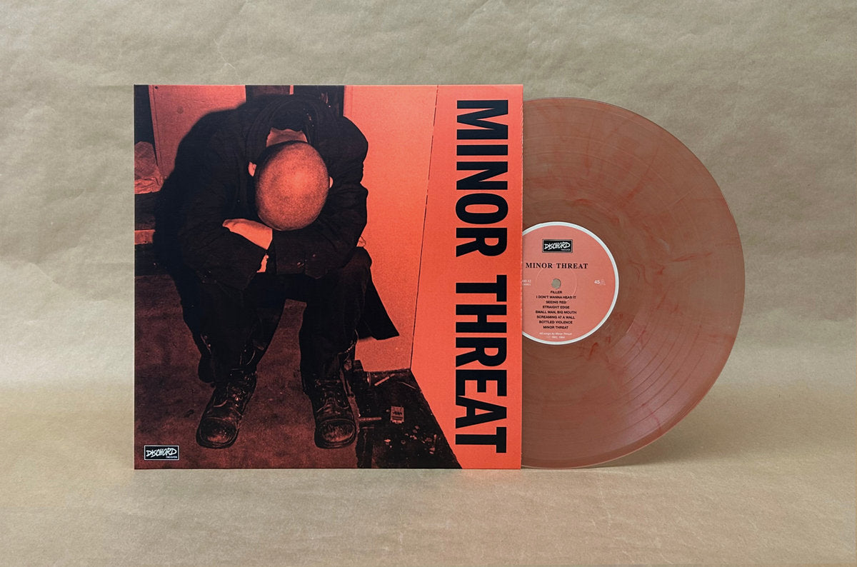 Minor Threat "First 2 7"s" [Crystal Red Transparent Vinyl]