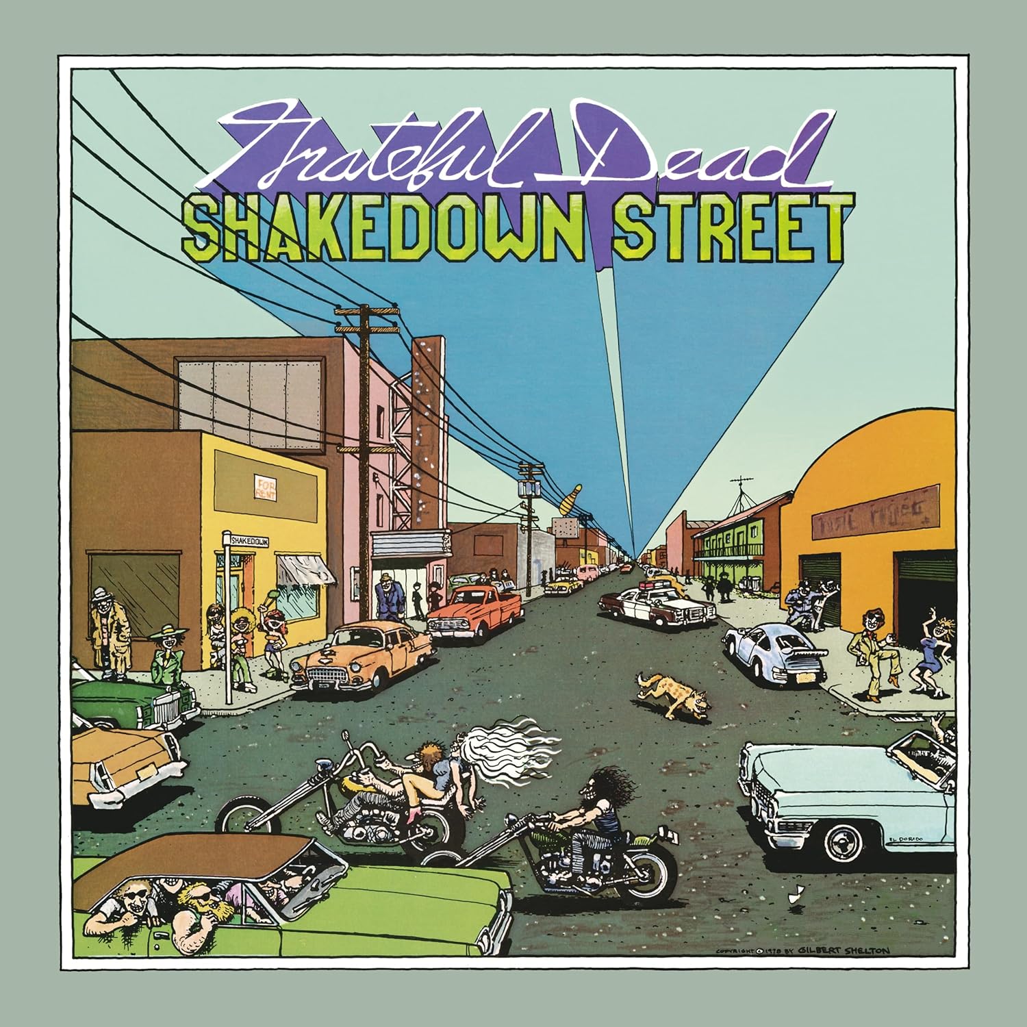 Grateful Dead "Shakedown Street" [Rhino Sounds of Summer 2024, Sea Blue Vinyl]