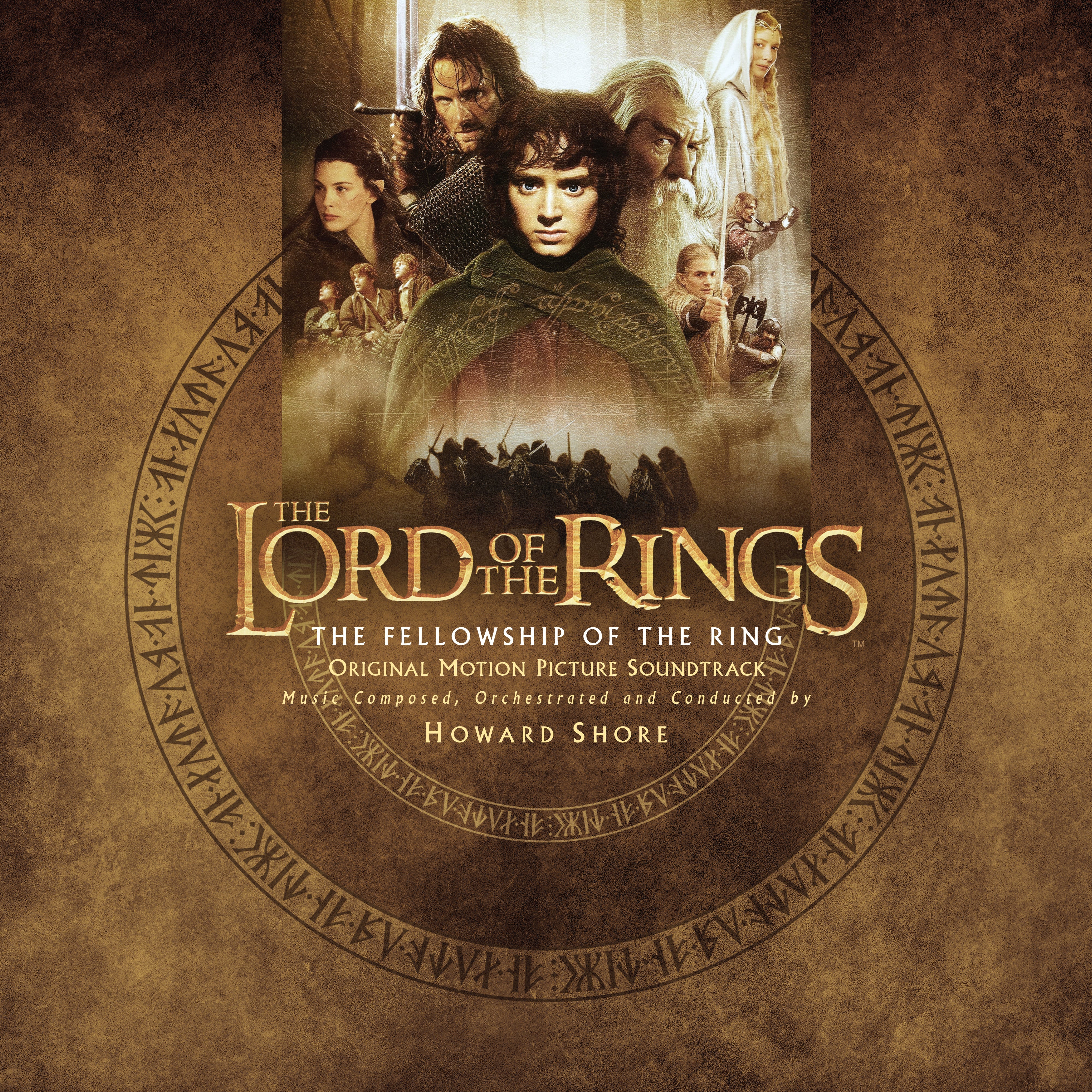 Shore, Howard "The Lord of the Rings: Fellowship of the Ring" ["Palantir" Clear Vinyl] 2LP