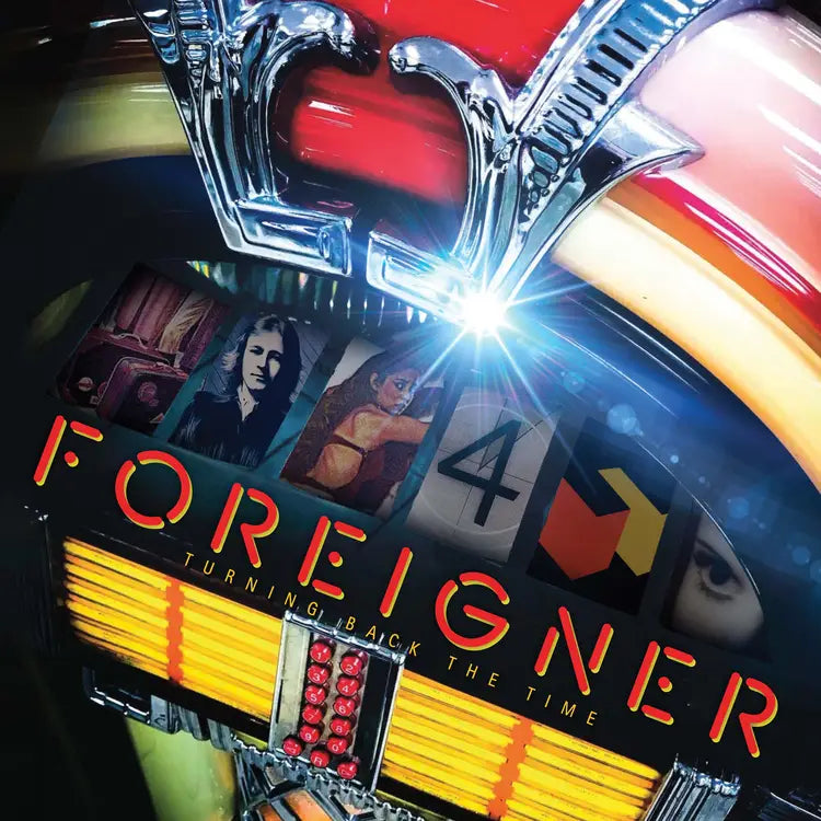 Foreigner "Turning Back The Time" [Brick & Mortar Exclusive Clear Vinyl] 2LP