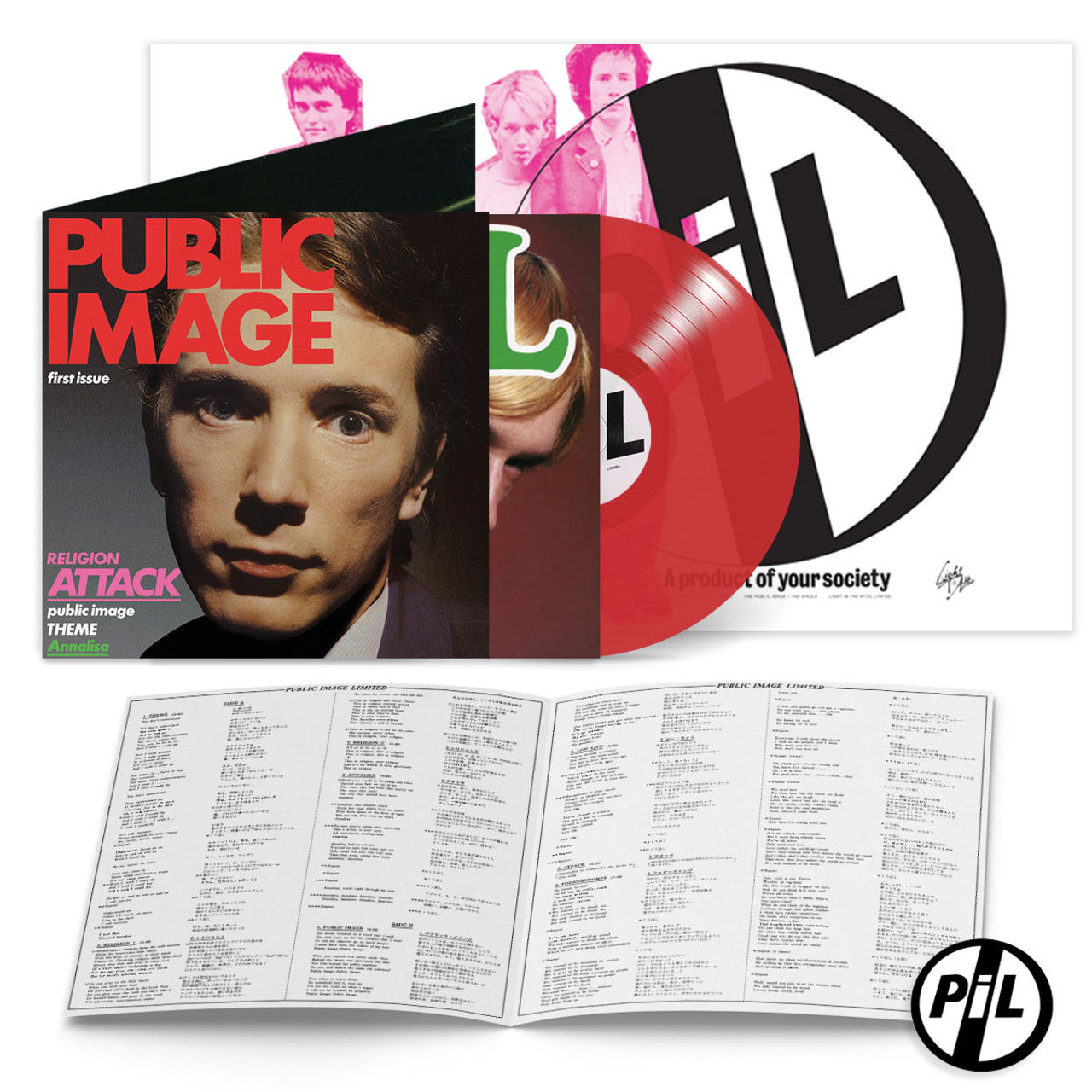 Public Image Ltd "First Issue" [Clear Red Vinyl]