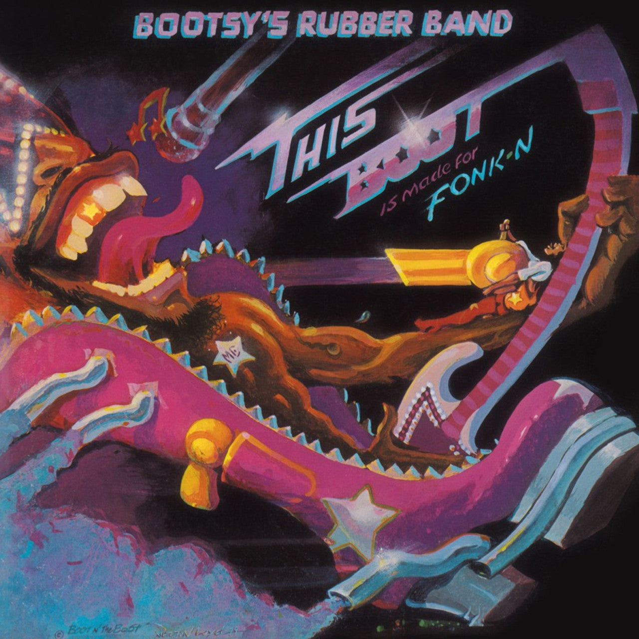 Bootsy’s Rubber Band "This Boot Is Made For Fonk-N" [Color Vinyl]