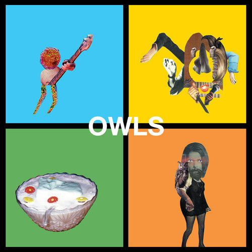 Owls "s/t" [Clear Blood Orange Vinyl]