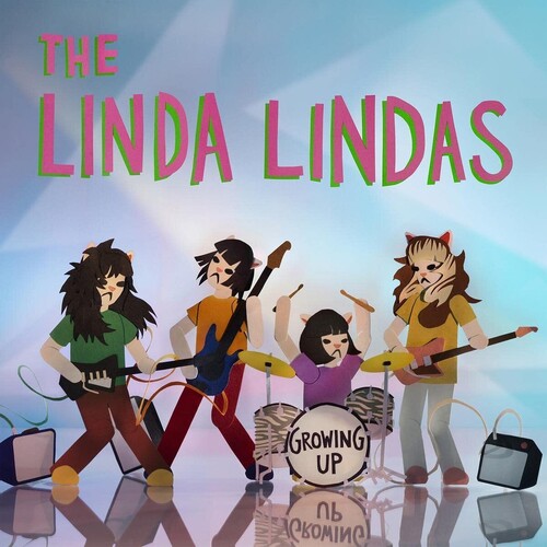 Linda Lindas "Growing Up" [INDIE  Exclusive Clear w/ Blue & Pink Vinyl]