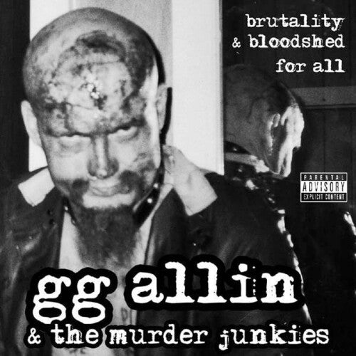 Allin, GG  "Brutality and Bloodshed for All" [Clear Red Vinyl]