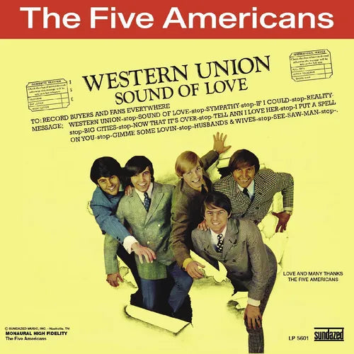 Five Americans, The "Western Union" [Gold Vinyl]