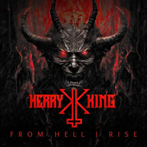 King, Kerry "From Hell I Rise" [Black, Dark Red Marble Vinyl]