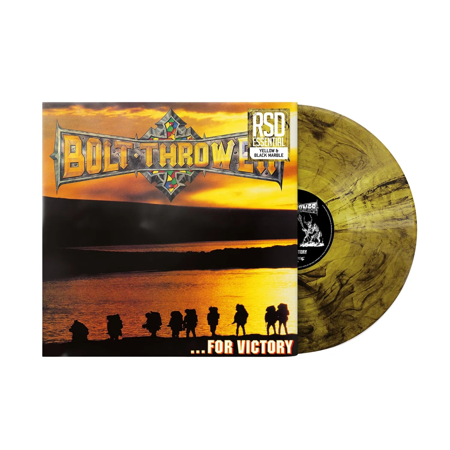 Bolt Thrower "...For Victory" [Yellow & Black Marble Vinyl, RSD Essentials]