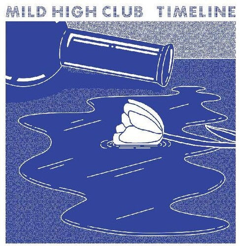 Mild High Club "Timeline" [White w/ Pink, Black, & Blue Splatter]