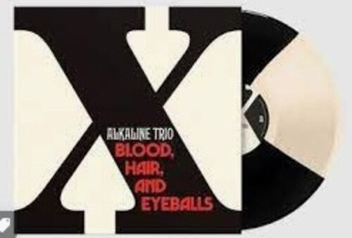 Alkaline Trio "Blood, Hair, And Eyeballs" [Indie Exclusive Black / White split Vinyl]