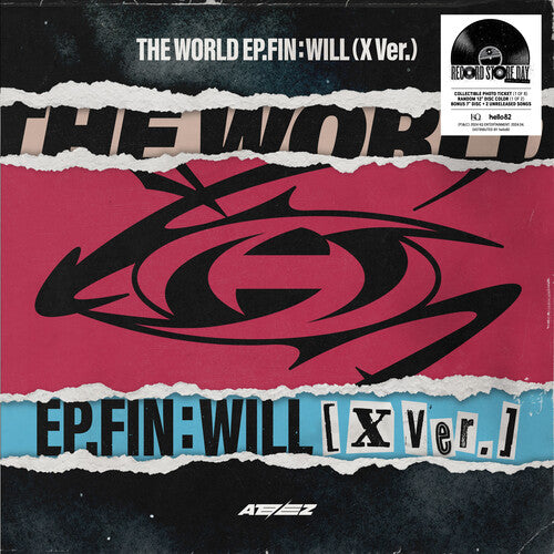 Ateez "The World EP. Fin Will" [Color Vinyl LP + Color Vinyl 7"]