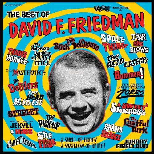 |v/a| "Something Weird: The Best Of David F. Friedman" LP + DVD