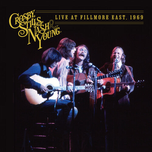 Crosby, Stills, Nash & Young "Live At Fillmore East, 1969" [Clear Vinyl] 2LP