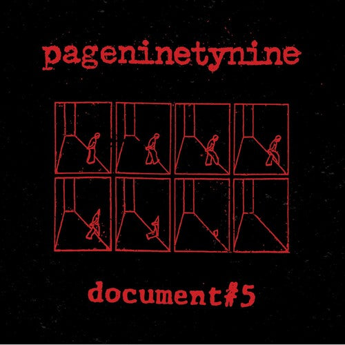 pageninetynine "document #5" [Clear w Black & Red Splatter]