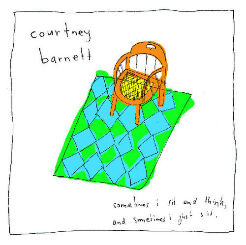 Barnett, Courtney "Sometimes I Sit and Think, and Sometimes I Just Sit" [Clear w/ Red & Yellow Splatter Vinyl]
