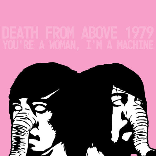 Death From Above 1979 "You're a Woman, I'm A Machine" [Rocktober 2025, Clear w/ Pink Splatter Vinyl]