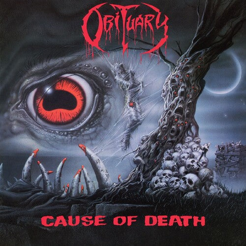 Obituary "Cause of Death" [Remastered, Gray w/ Black Splatter Vinyl]