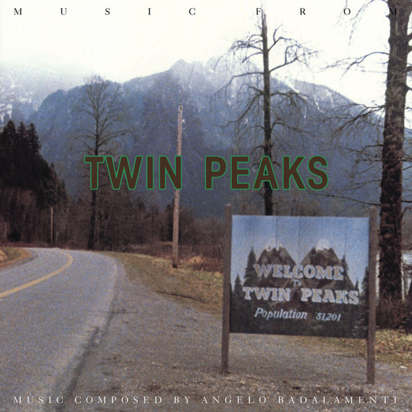 OST "Music From Twin Peaks" by Angelo Badalamenti [Translucent Green Viny / SYEOR 2020 Exclusive]