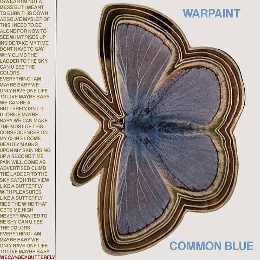 Warpaint "Common Blue b/w Underneath" 7"