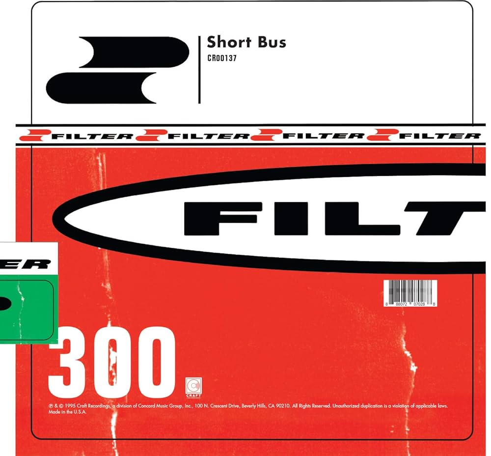 Filter "Short Bus" [30th Anniversary Vinyl Voices Edition, "Crimson Moon" Red Vinyl]