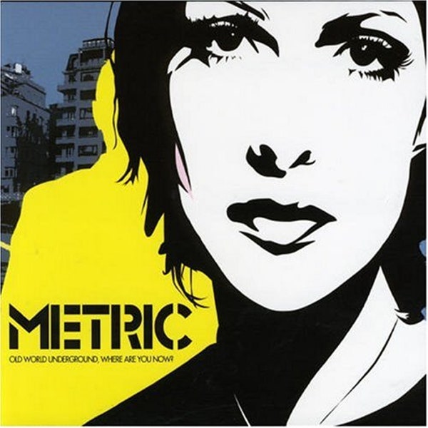 Metric "Old World Underground, Where Are You Now?" [20th  Anniversary Black & Yellow Twist Vinyl Edition]