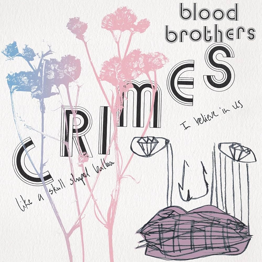 Blood Brothers "Crimes" [20th Anniversary, Bubblegum Pink & Baby Blue Vinyl] 2LP