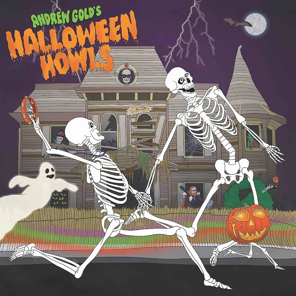 Gold, Andrew "Halloween Howls: Fun & Scary Music" [Clear Orange Crush Vinyl]