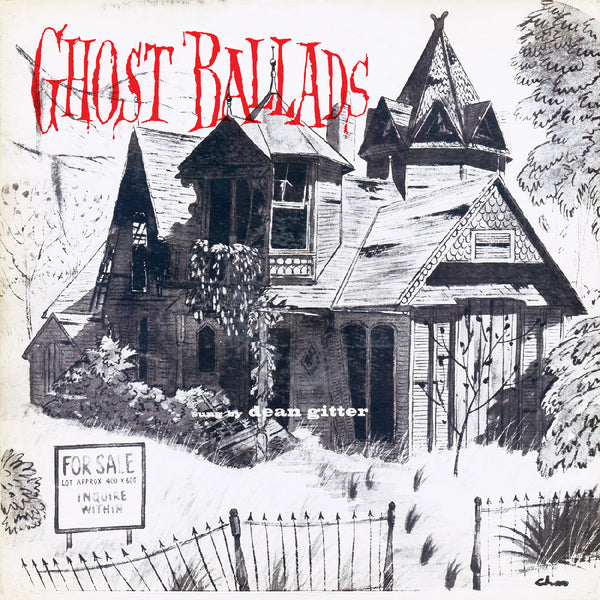 Gitter, Dean "Ghost Ballads" [Clear w/ Orange Pumpkin Swirl Vinyl]