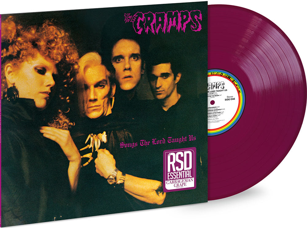PRE-ORDER Cramps "Songs The Lord Taught Us" [RSD Essential Garbageman Grape Vinyl]