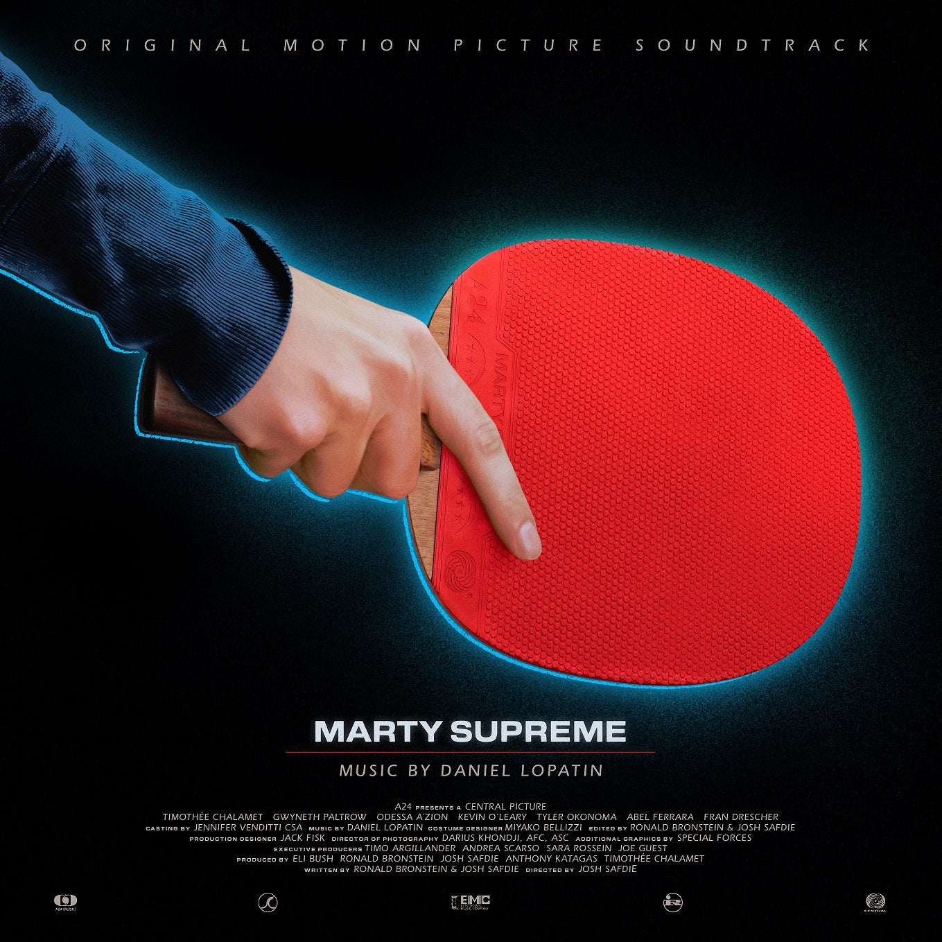 PRE-ORDER OST "Marty Supreme" Music by Daniel Lopatin [Black & Clear vinyl]