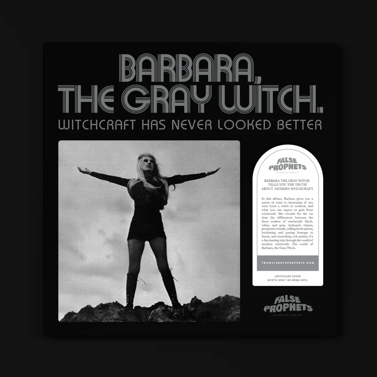 Barbara "Barbara, The Gray Witch" [Mystic Gray Vinyl, Lenticular Cover] 2LP