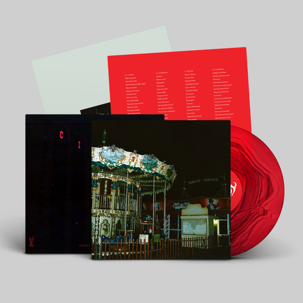 PRE-ORDER trauma ray "Carnival" [Red Ripple Vinyl] (End of an Ear & Seasick Exclusive) LP