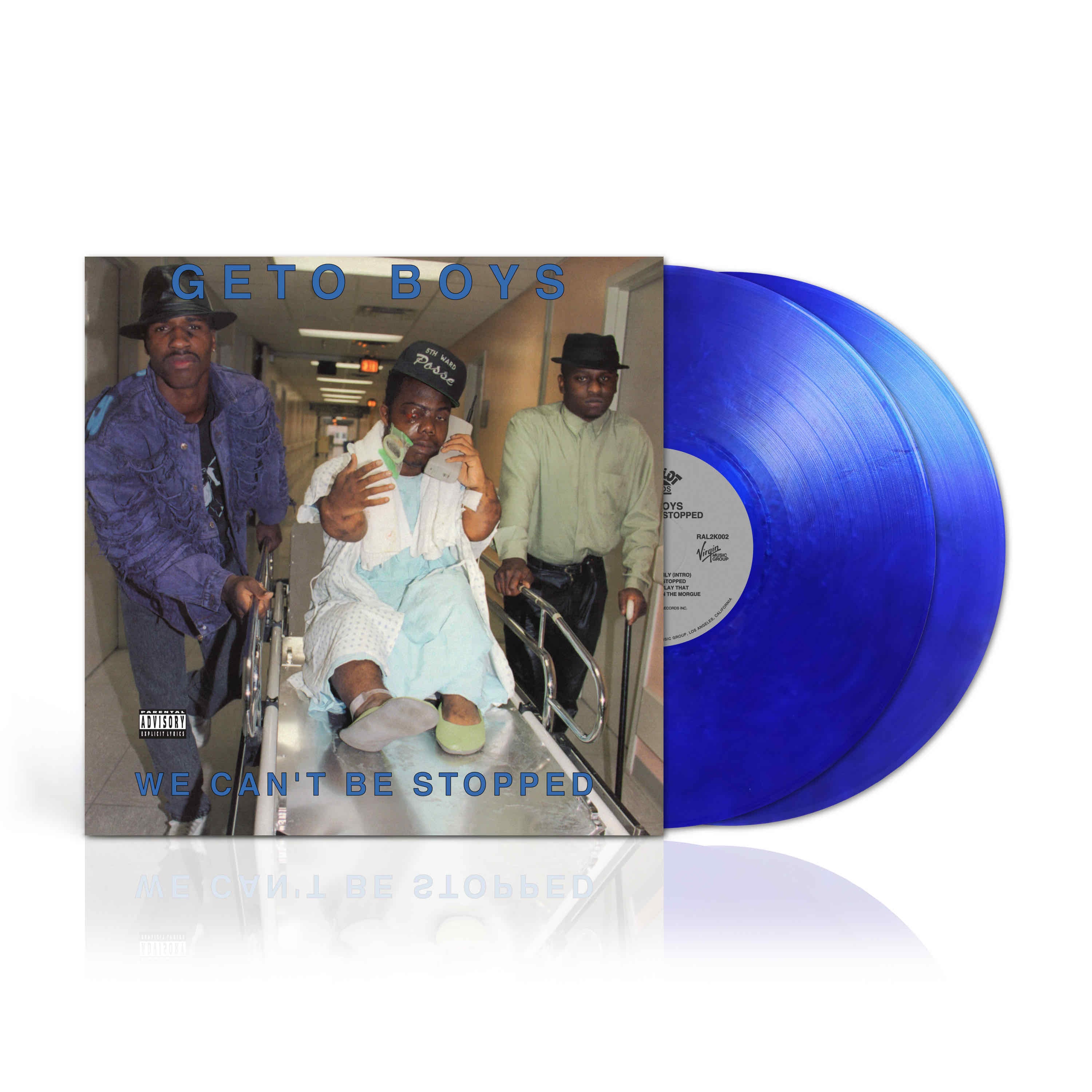 PRE-ORDER Geto Boys “We Can’t Be Stopped (35th Anniversary Edition)” [ 2LP Metallic Blue Vinyl]