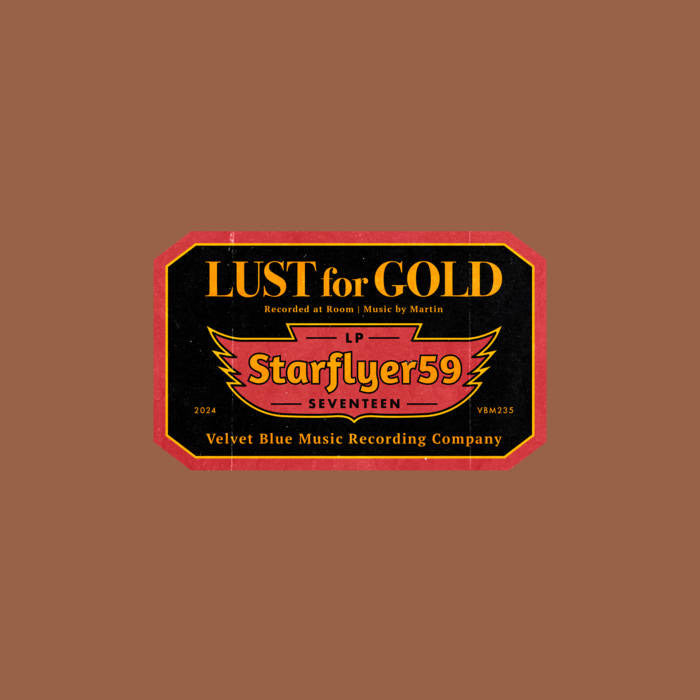 Starflyer 59 "Lust for Gold" [Red & Black Splatter Vinyl]
