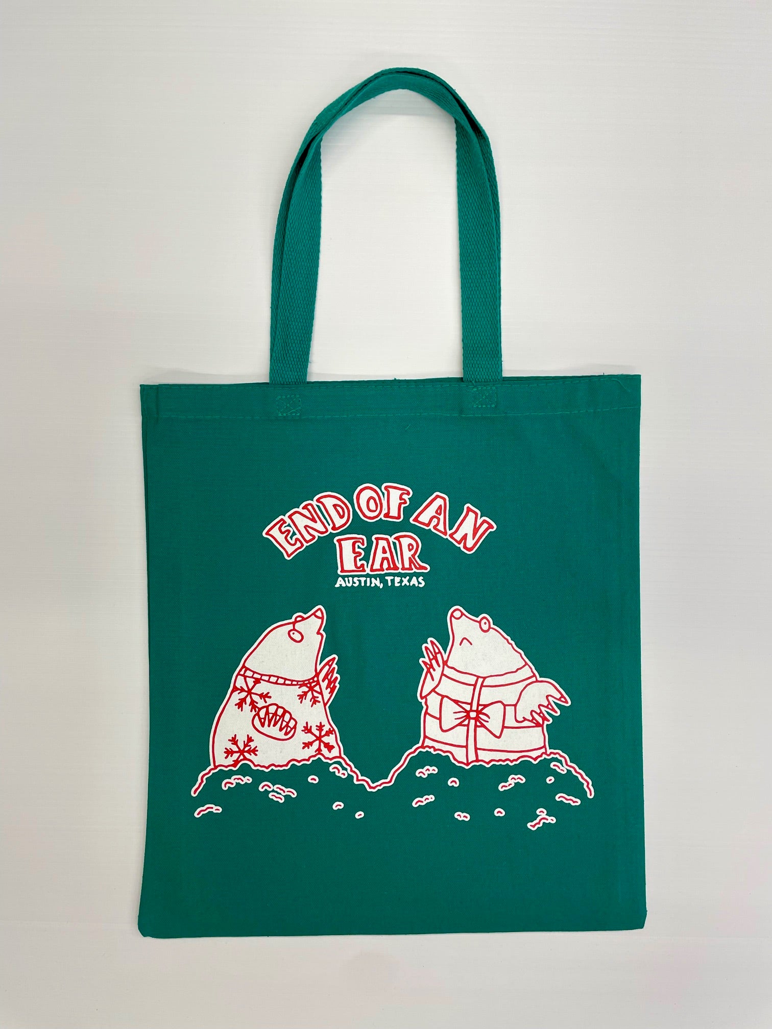 End of an Ear Holiday Tote Bag