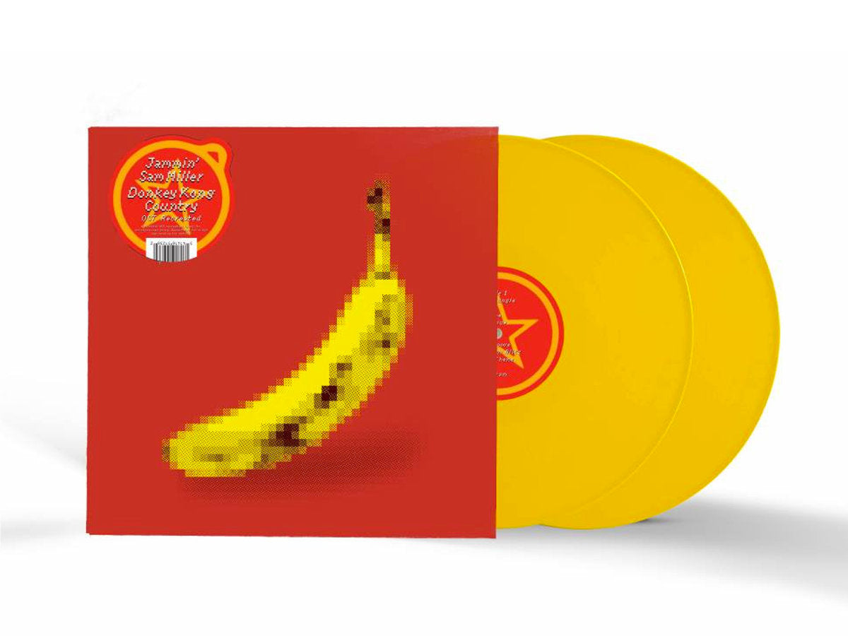 Miller, Jammin' Sam "Donkey Kong Country [Recreated]" [Yellow Vinyl] 2LP