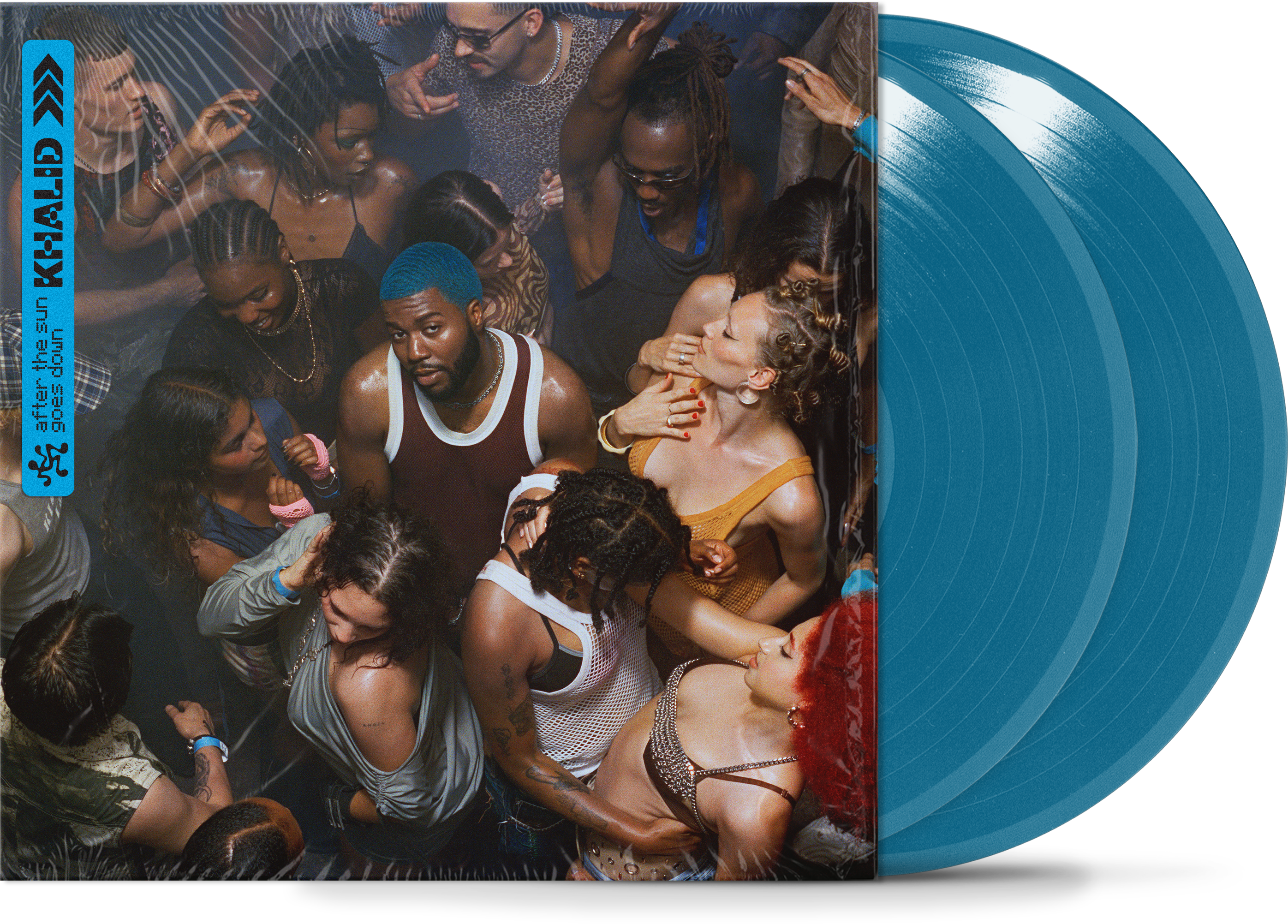 PRE-ORDER Khalid "After The Sun Goes Down" [Opaque Turquoise Blue Vinyl] 2LP