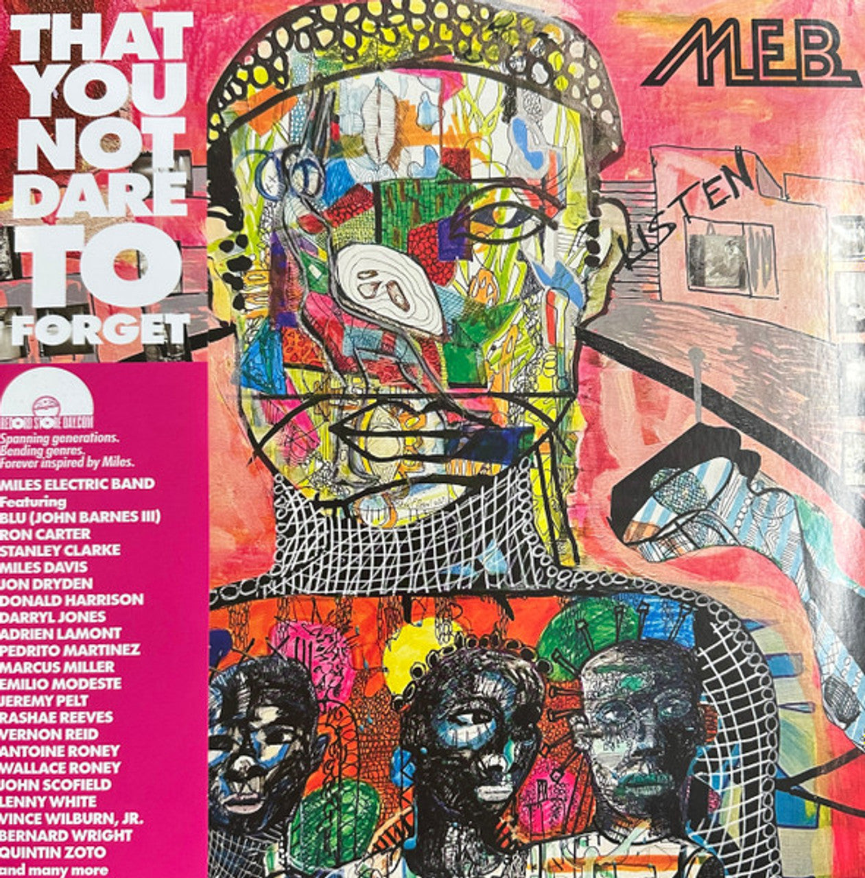 M.E.B. "That You Not Dare To Forget" [Opaque Pink Vinyl]