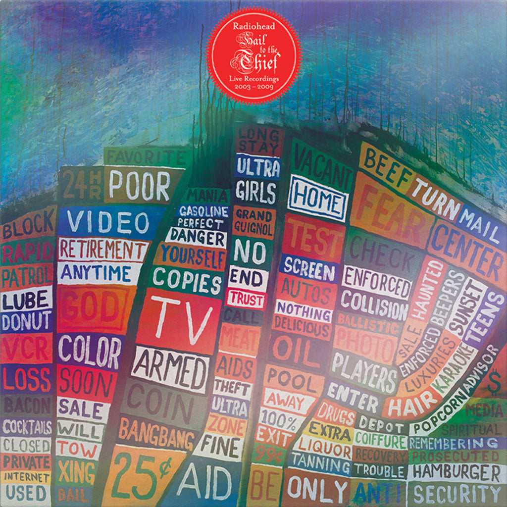 PRE-ORDER Radiohead "Hail to the Thief Live Recordings 2003-2009" [Indie Exclusive Red Vinyl]