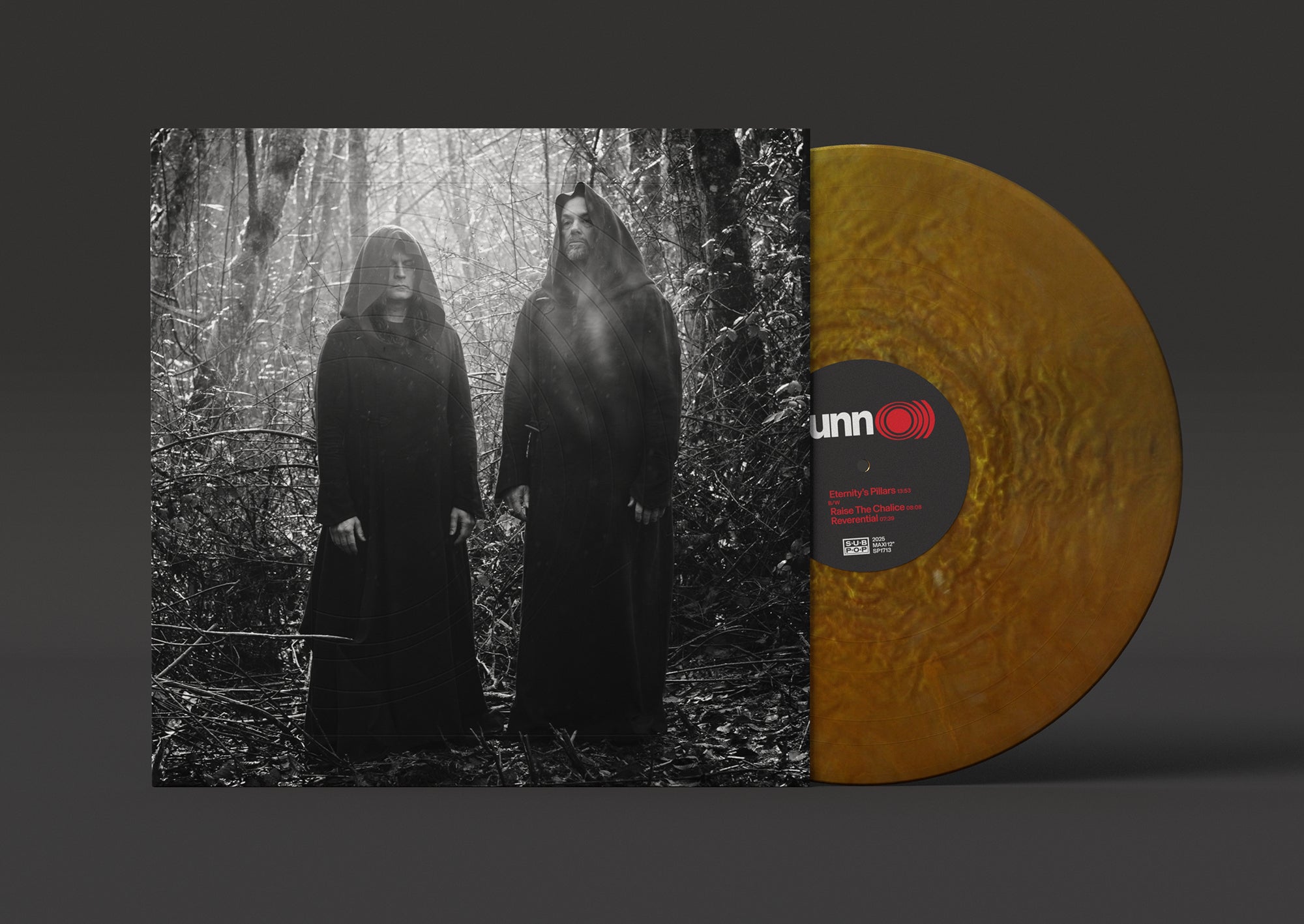 Sunn O))) "Eternity's Pillars b/w Raise the Chalice & Reverential" [Gold Vinyl]